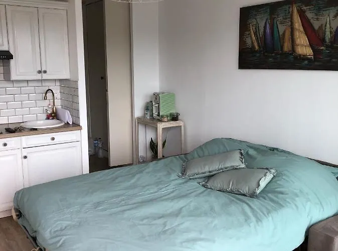 Vue Et Garage Prive, Balcon Plein Sud Apartment Wimereux